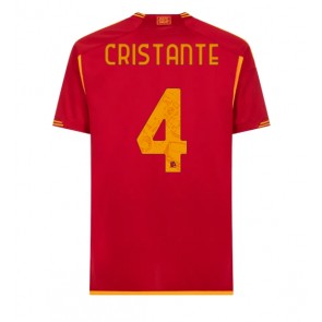 AS Roma Bryan Cristante #4 Koszulka Podstawowych 2023-24 Krótki Rękaw